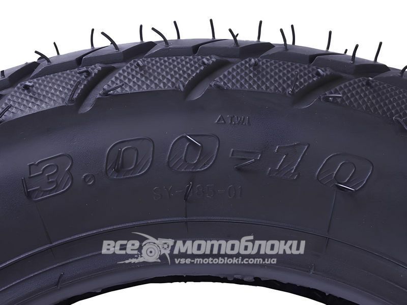 Покрышка 3x10 6PR TT (под камеру) тип 1 UK-104 фото