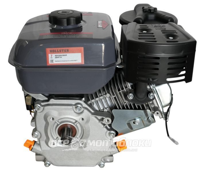 Двигун HOLLSTER LUX 170F &ndash; покращена версія (Під шліци &Oslash; 25 мм) DVIG130 фото