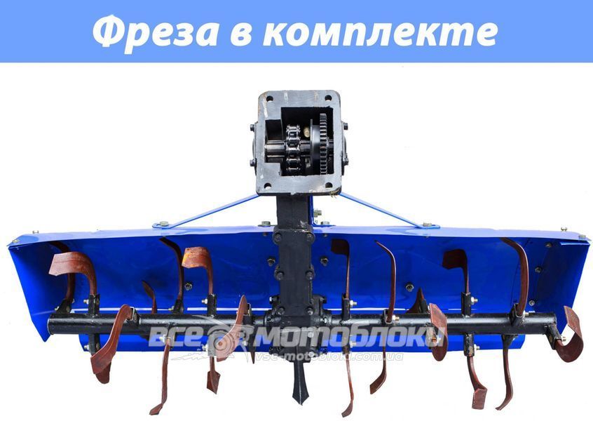 Мотоблок ДТЗ МБ12ДЕ (+Фреза) DTZK-06 фото