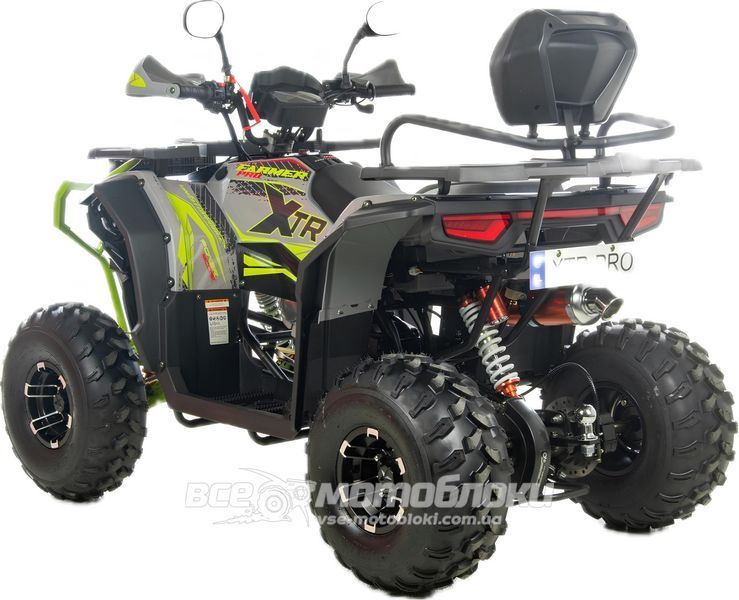 Квадроцикл XTR FARMER 150 PRO X1 (Серо-зеленый) KVD-352 фото