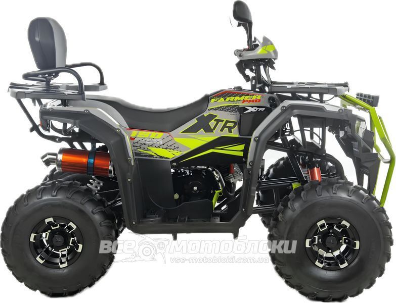 Квадроцикл XTR FARMER 150 PRO X1 (Серо-зеленый) KVD-352 фото