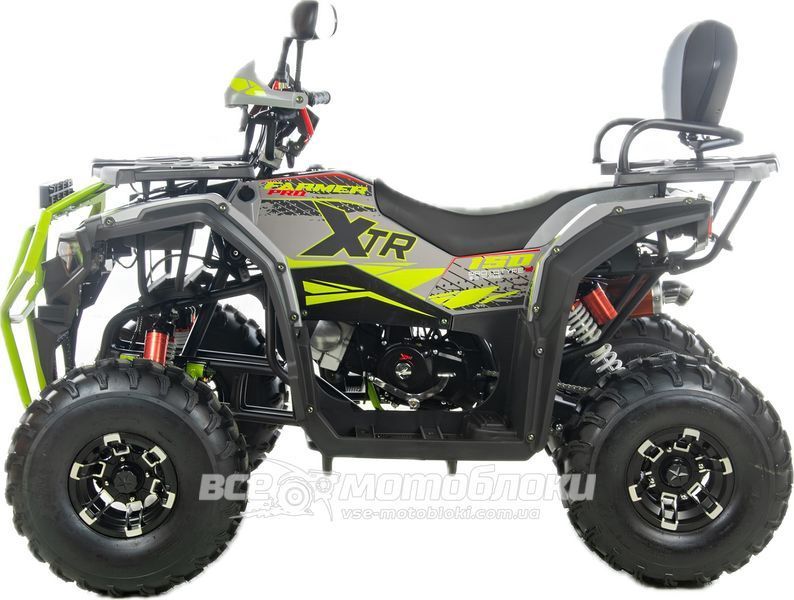 Квадроцикл XTR FARMER 150 PRO X1 (Серо-зеленый) KVD-352 фото
