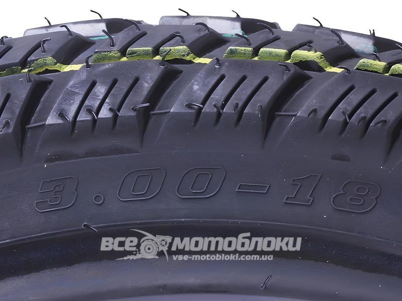 Покрышка 3x18 6PR TT (под камеру) тип 2 UK-106 фото