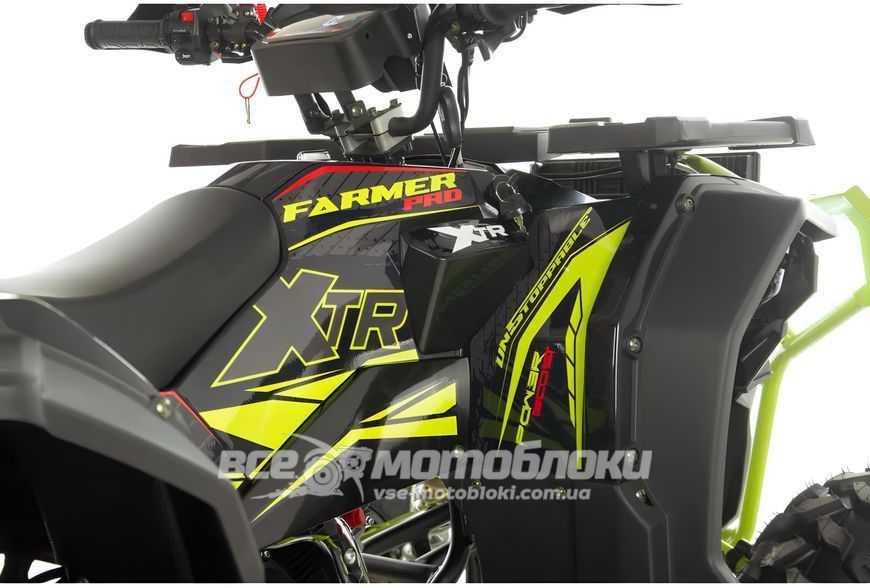 Квадроцикл XTR FARMER 150 PRO X1 (Серо-зеленый) KVD-352 фото