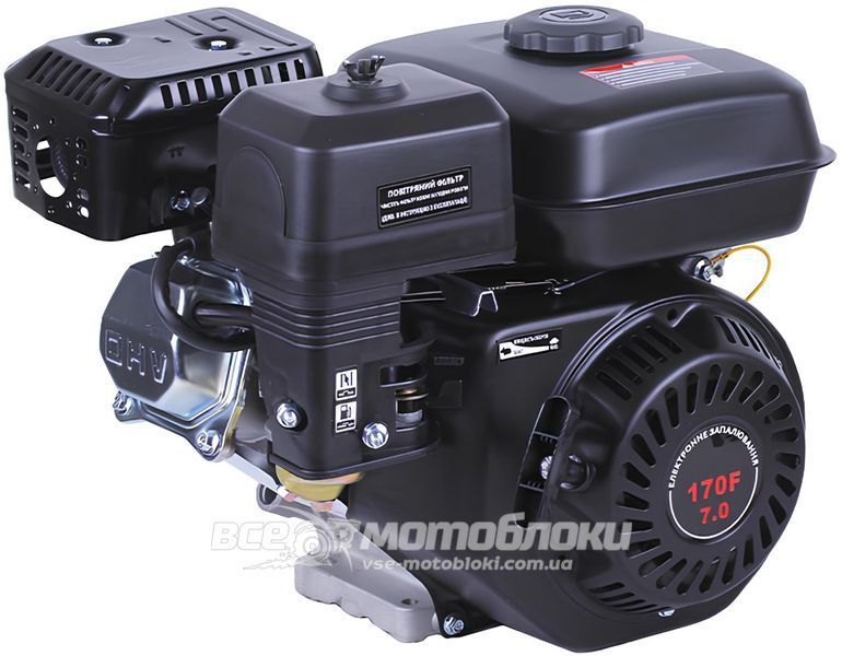 Двигун TATA 170F ТТ (Під шліци Ø 20 мм) DV-63-170F фото Двигун TATA 170F ТТ (Під шліци Ø 20 мм) DV-63-170F фото