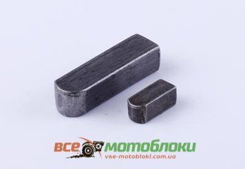 Шпонки шестеренок запускающих (ведущей, ведомой) 2 шт. - 190N 3487-ТЗ фото