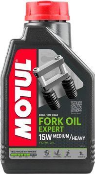 Масло вилочное MOTUL FORK OIL EXPERT MEDIUM/HEAVY SAE 15W - 1 л \35567 фото