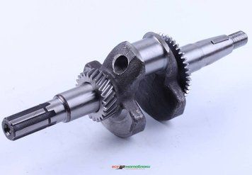 Коленвал в сборе под шлицы ?20 mm - 168F 3594-ТЗ фото