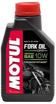 Масло вилочное MOTUL FORK OIL EXPERT MEDIUM SAE 10W - 1 л \35566 фото