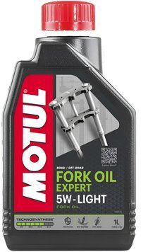Масло вилочное MOTUL FORK OIL EXPERT LIGHT SAE 5W - 1 л \37935 фото