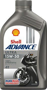 Масло мотороное Shell Advance 4T Ultra 15W-50 MAS-008 фото