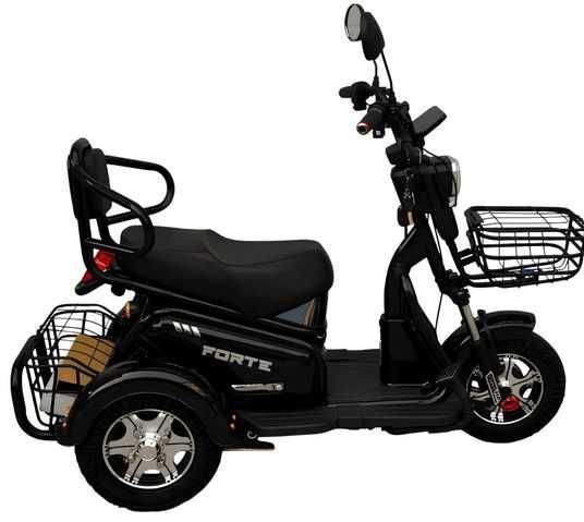Купить Электротрайк FORTE S1-P600. Рассрочка на Электротрайки в