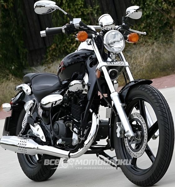 Мотоцикл KYMCO ZING II (DARK SIDE) MOT-358 фото