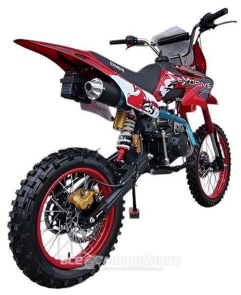 Питбайк EXDRIVE PITBIKE Monster 4T 125CC 14/17 PIT-111 фото