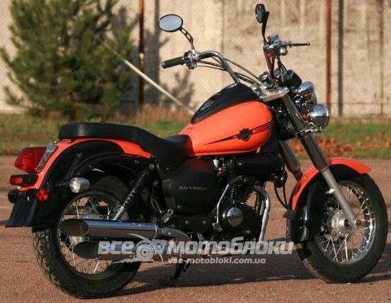 Мотоцикл SKYBIKE TC-200 MOT-088 фото