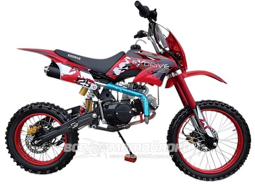 Питбайк EXDRIVE PITBIKE Monster 4T 125CC 14/17 PIT-111 фото