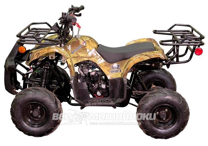 Квадроцикл SPARK SP110-3 Camo KVD-117 фото