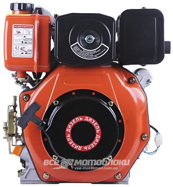 Двигун ТАТА 178FE (Ел. старт / Під конус) DV-72-178FE фото