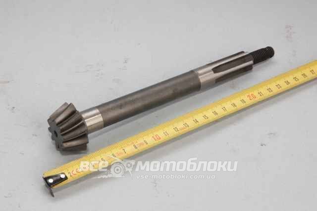 Вал шестерни угловой МБ2060-МБ2090 (z=10, косой зуб) 16760-КЗ фото