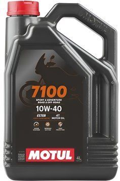 Моторное масло MOTUL 7100 4T SAE 10W-40 - 4 л \44040 фото