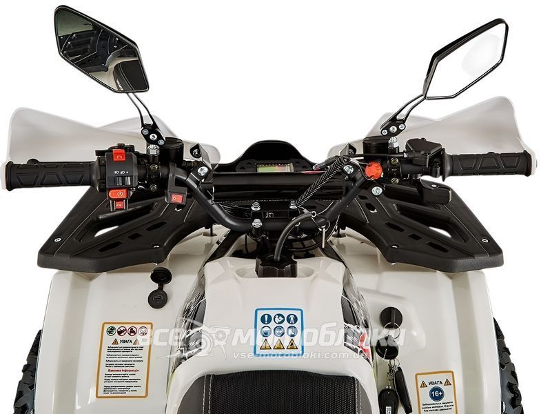 Квадроцикл SPARK SP125-8 (Білий) KVD-229-W фото