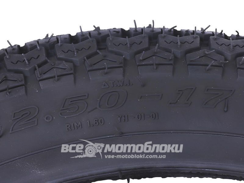 Покрышка 2,50х17 6PR TT (под камеру) тип 4 UK-143 фото