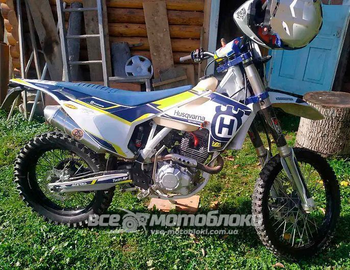 Питбайк KOVI 250 LITE HUSQVARNA (ЧЕТЫРЕХТАКТНЫЙ ZONGSHEN) PIT-041 фото