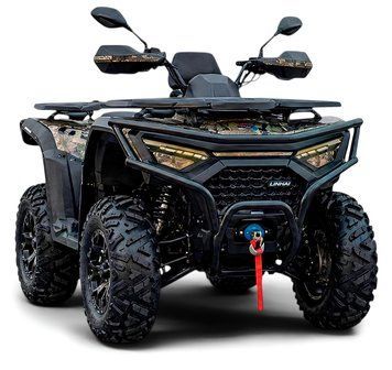 Квадроцикл LINHAI VALOR650(S) MUD EFI EPS (LANDFORCE 650 MUD ) CAMO KVD-343 фото