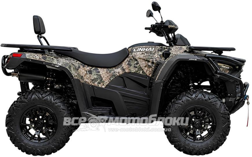 Квадроцикл LINHAI VALOR650(S) MUD EFI EPS (LANDFORCE 650 MUD ) CAMO KVD-343 фото