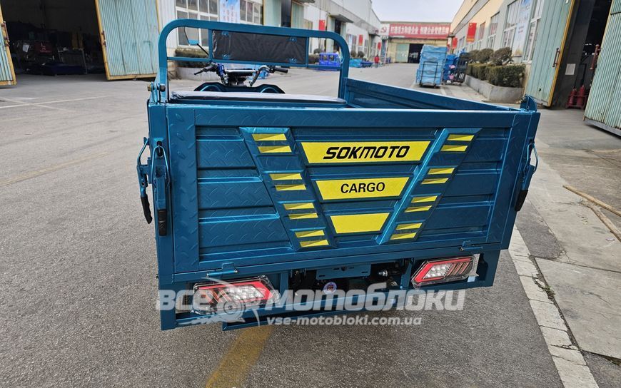Электротрицикл SOKMOTO CARGO ETRI-017 фото