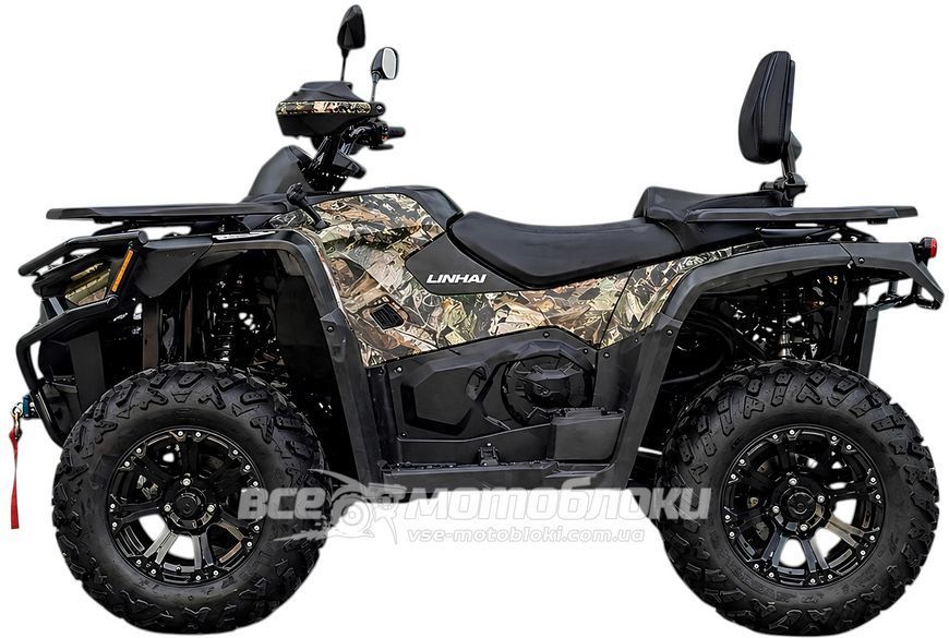 Квадроцикл LINHAI VALOR650(S) MUD EFI EPS (LANDFORCE 650 MUD ) CAMO KVD-343 фото