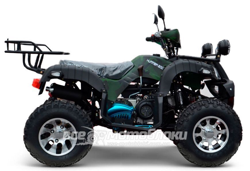 Квадроцикл HUMMER 200 LUX SD KVD-047 фото