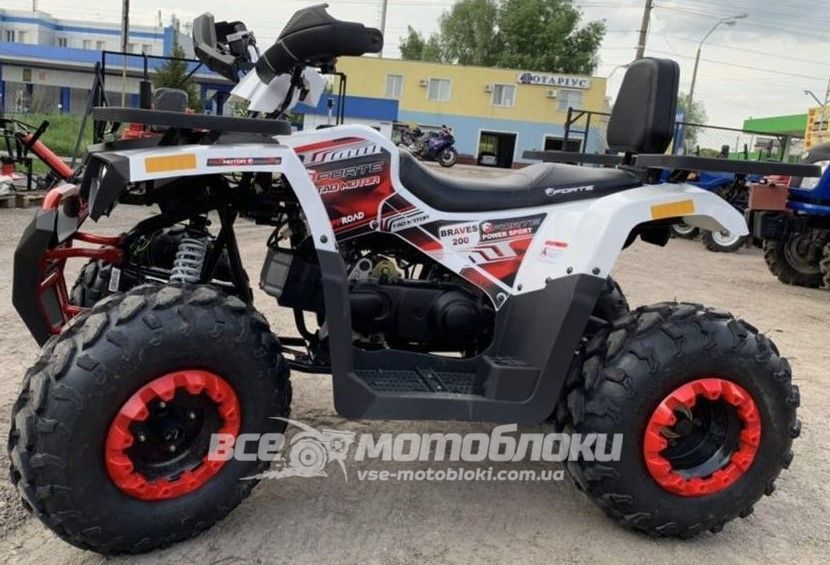 Квадроцикл FORTE BRAVES 200 LUX KVD-125 фото