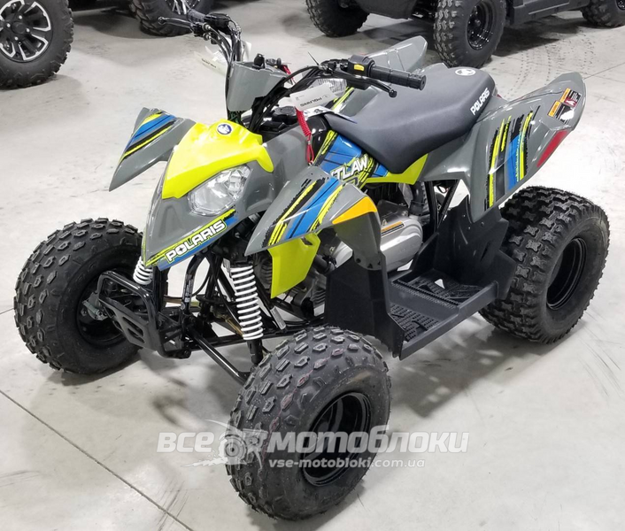 Квадроцикл ДЕТСКИЙ POLARIS OUTLAW 110 LIME SQUEEZE KVD-075 фото