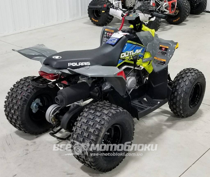 Квадроцикл ДЕТСКИЙ POLARIS OUTLAW 110 LIME SQUEEZE KVD-075 фото