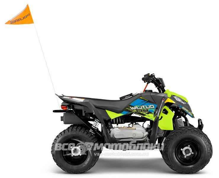 Квадроцикл ДЕТСКИЙ POLARIS OUTLAW 110 LIME SQUEEZE KVD-075 фото