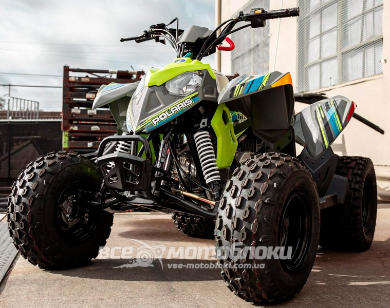 Квадроцикл ДЕТСКИЙ POLARIS OUTLAW 110 LIME SQUEEZE KVD-075 фото