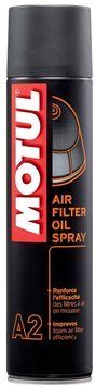 Масло для воздушного фильтра MOTUL A2 Air Filter Oil Spray - 400 мл \50016 фото