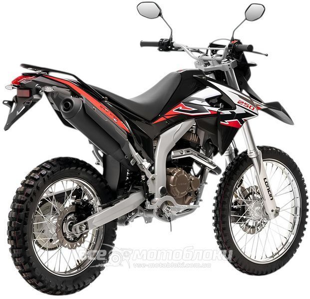 Мотоцикл LONCIN LX250GY-3K MOT-687 фото