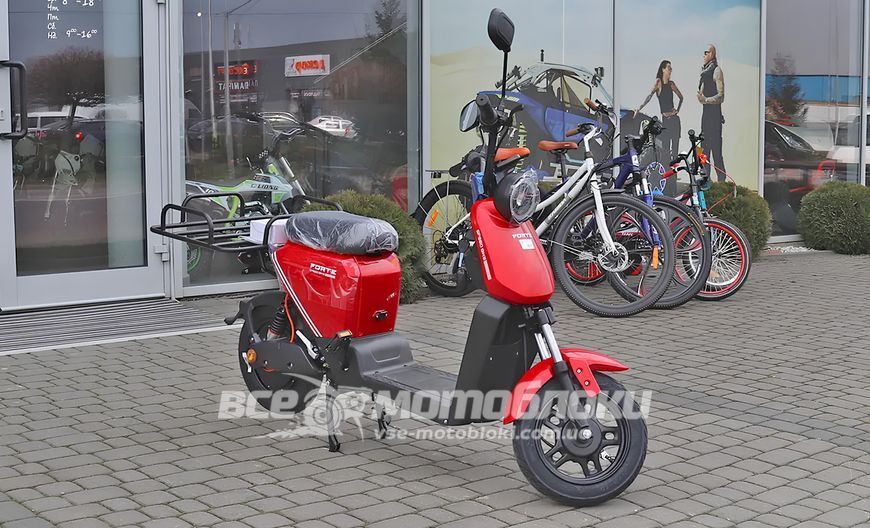 Електроскутер FORTE RZ500 (Червоний) ELS-111-R фото