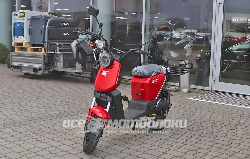 Електроскутер FORTE RZ500 (Червоний) ELS-111-R фото