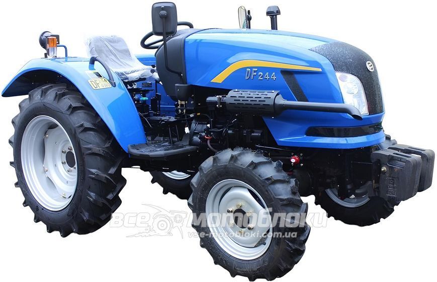 Мінітрактор DONGFENG 244-D Люкс 78-15 фото