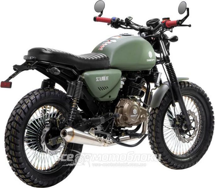 Мотоцикл GEON Scrambler light 200 MOT-571 фото