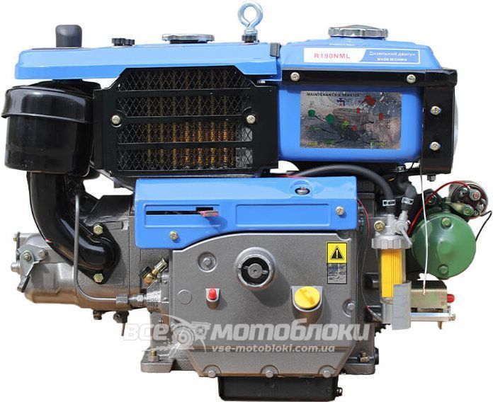 Двигатель TATA R190NML (Эл.старт) DE-004 фото