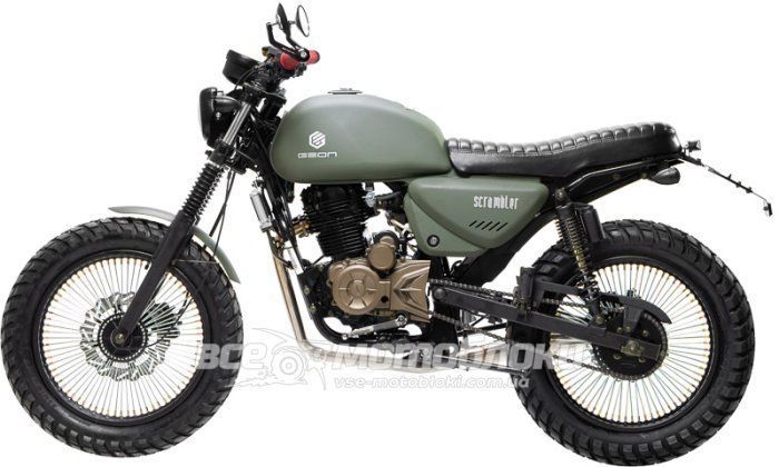 Мотоцикл GEON Scrambler light 200 MOT-571 фото