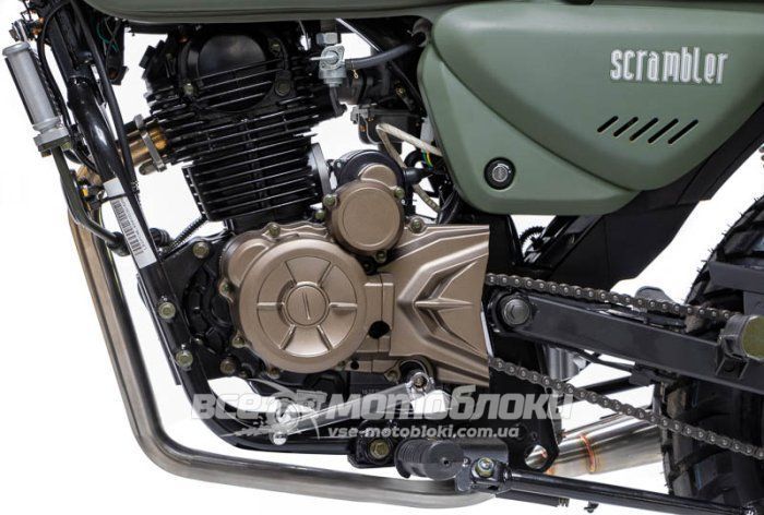 Мотоцикл GEON Scrambler light 200 MOT-571 фото