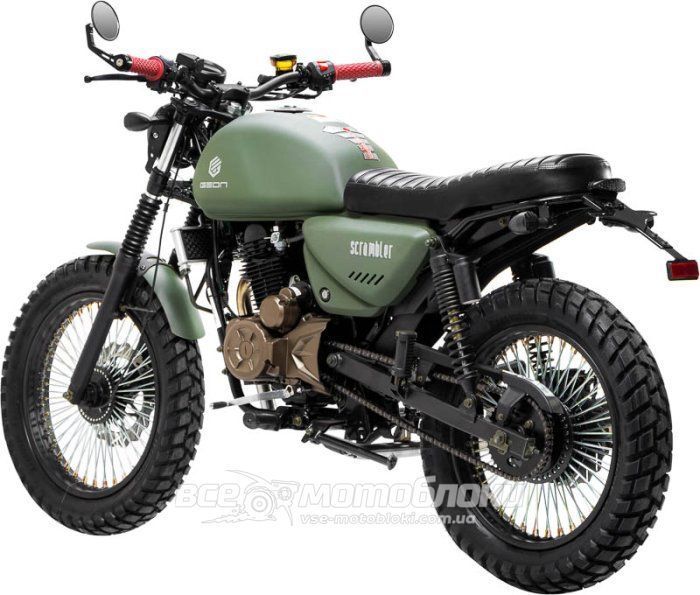 Мотоцикл GEON Scrambler light 200 MOT-571 фото