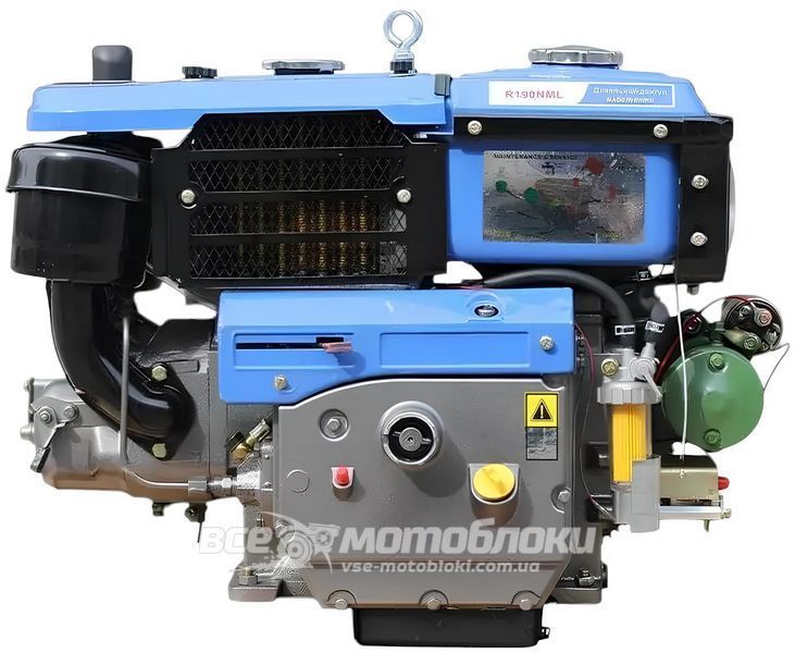 Двигун ТАТА R190NML (Ел. Старт) DE-004 фото