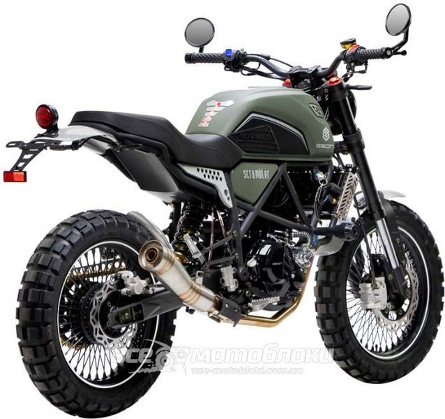 Мотоцикл GEON Scrambler 300 MOT-572 фото