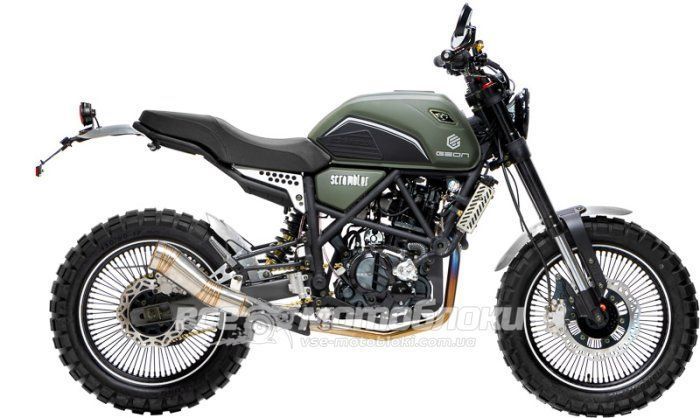 Мотоцикл GEON Scrambler 300 MOT-572 фото